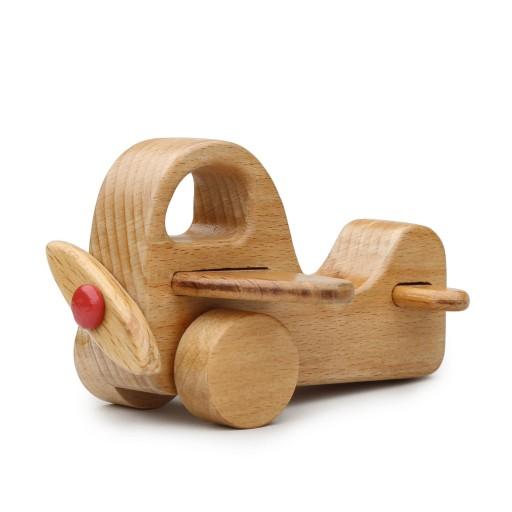 اسباب بازی چوبی دارمازو  مدل هواپیما رهام راش 