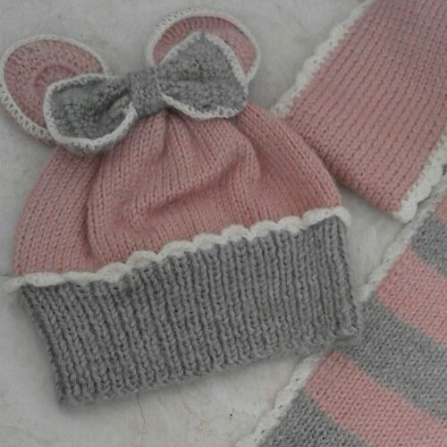 شال و کلاه دخترانه