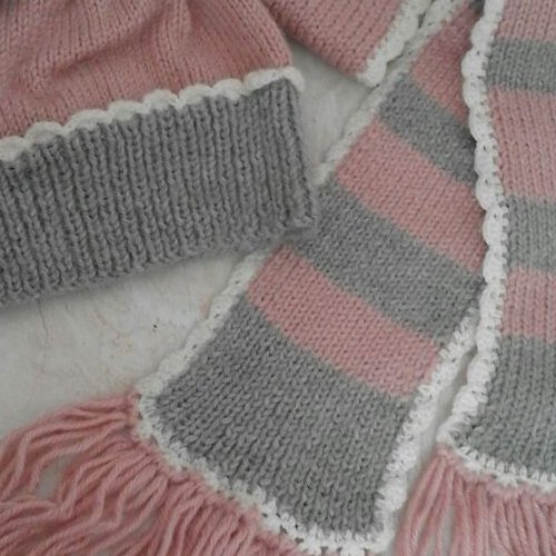 شال و کلاه دخترانه