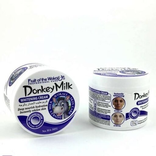کرم محبوب سفید کنند دائمی شیر الاغ  donkey milk