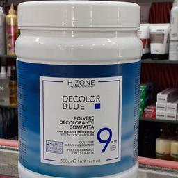 پودر دکلره رنه بلانش آبی h.zone blue وزن 500 گرمی