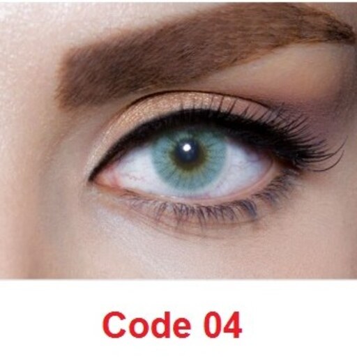 لنز چشم رنگی لئا lea کد 04 (در انتخاب رنگ لنز به تمام تصاویر دقت کنید)