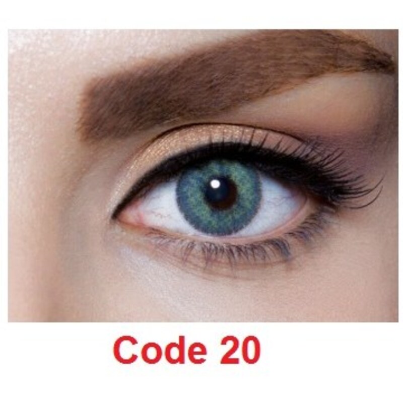 لنز چشم رنگی لئا lea کد 20 (در انتخاب رنگ لنز به تمام تصاویر دقت کنید)
