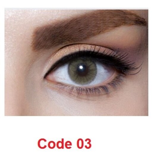 لنز چشم رنگی لئا lea کد 03 (در انتخاب رنگ لنز به تمام تصاویر دقت کنید)