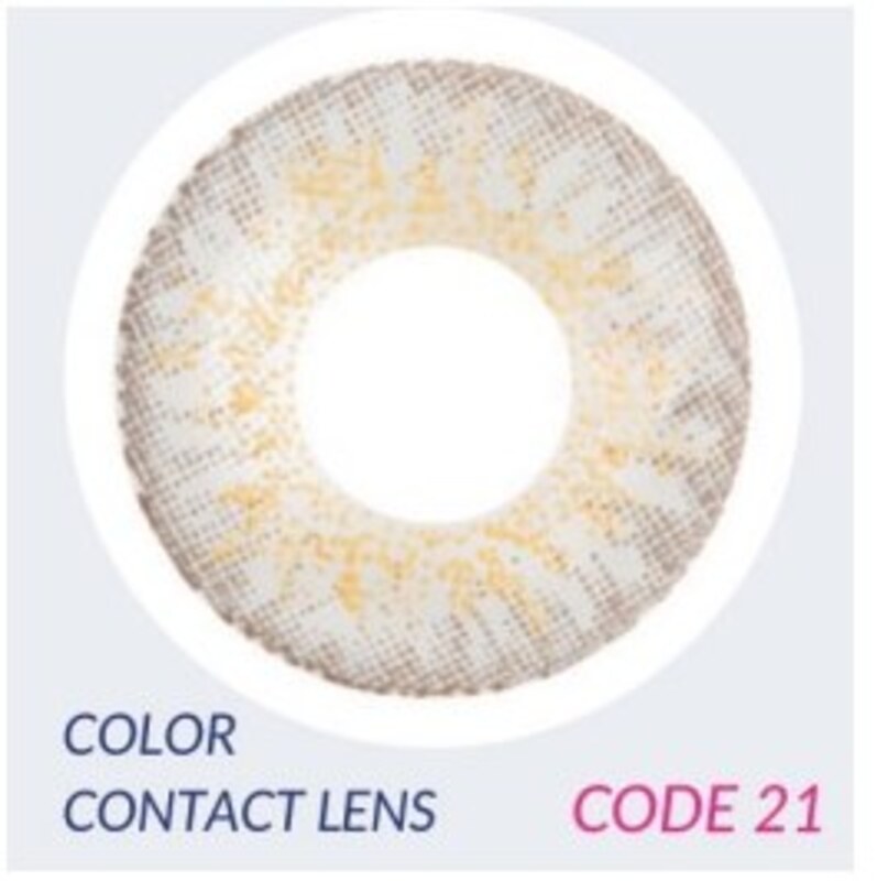 لنز چشم رنگی لئا lea کد 21 (در انتخاب رنگ لنز به تمام تصاویر دقت کنید)