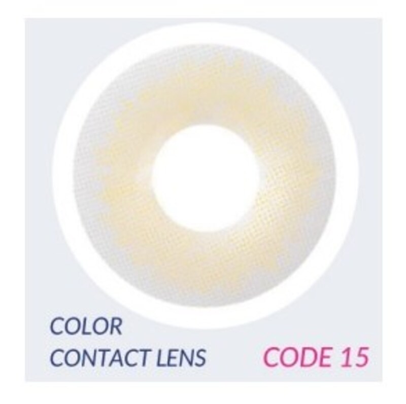 لنز چشم رنگی لئا lea کد 15 (در انتخاب رنگ لنز به تمام تصاویر دقت کنید)