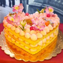 کیک سابله مناسب 12نفر با رنگ بندی متغیر 