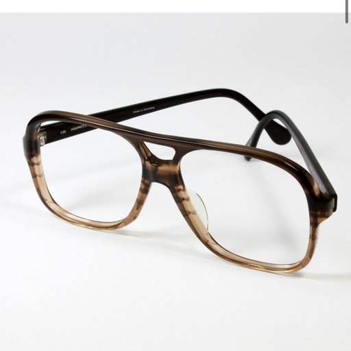 فریم عینک طبی آنتیک مردانه دوپل بزرگ کائوچو آلمانی 4030