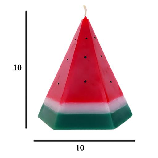 شمع هیوا طرح هندوانه مدل یلدا کد 48
