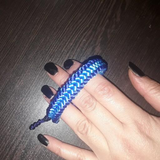 دستبند دستساز دخترونه آبی