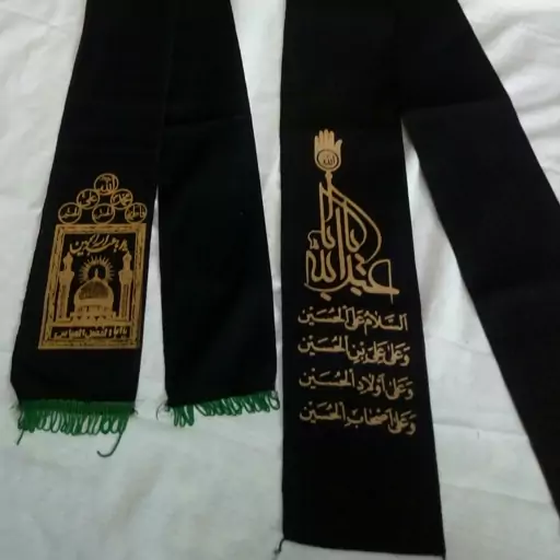 شال عزاداری مشکی مردانه