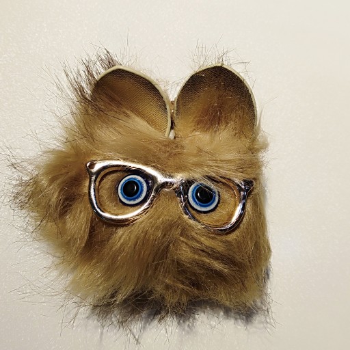 جاکلیدی آویز کیف گربه عینکی
