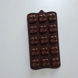 قالب شکلات لاله سیلیکونی شکلات طرح گل لاله کد 15