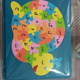 پازل آموزشی حروف الفبای فارسی 