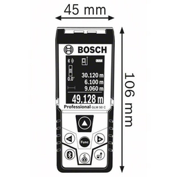 متر لیزری بوش مدل GLM 50 C
