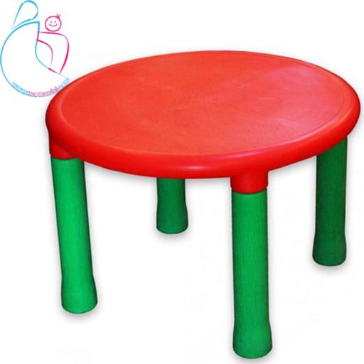 میز کودک گرد چیکو مامزنینی رنگ قرمز