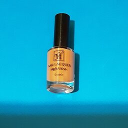 لاک ناخن،برند:MY،رنگ: قهوه ای کاملا روشن.حجم:10ml