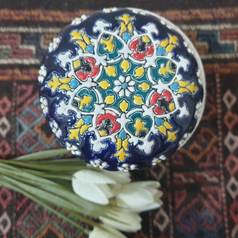 بانکه سرامیکی سه عددی میناکاری