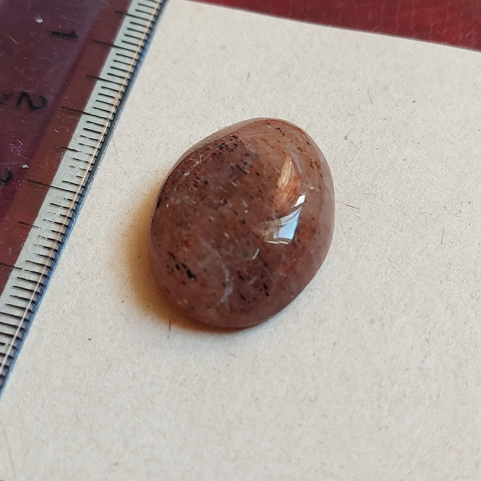 نگین سنگ در خونی  (کوارتز ) کد 118