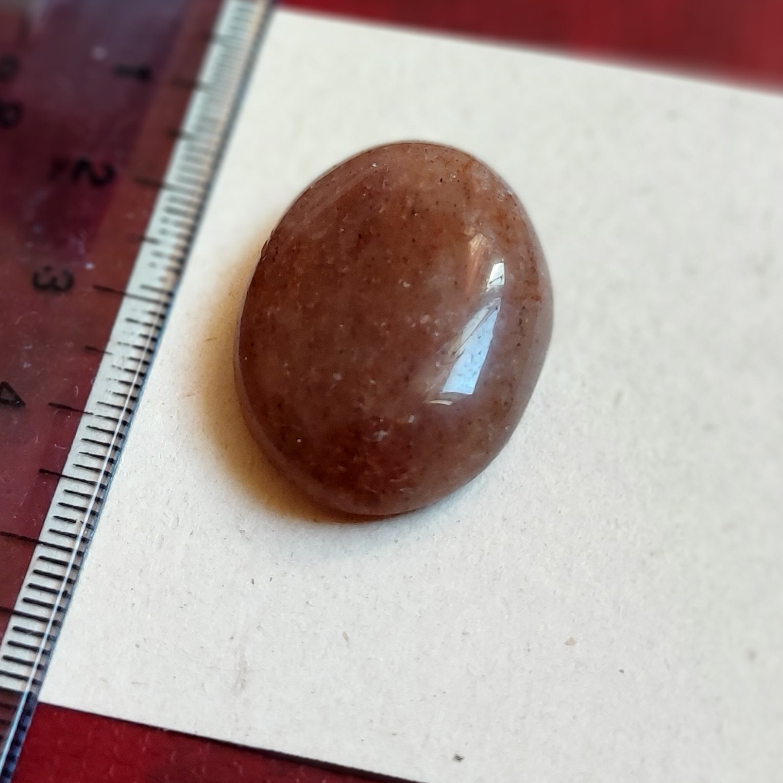 نگین سنگ در خونی ( کوارتز ) کد123