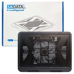 کول پد یا پایه خنک کننده لپ تاپ SADATA مدل SCP-S1 مشکی LED دار