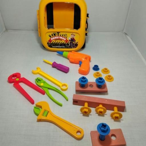 اسباب بازی چمدان ابزار کودک درج توی