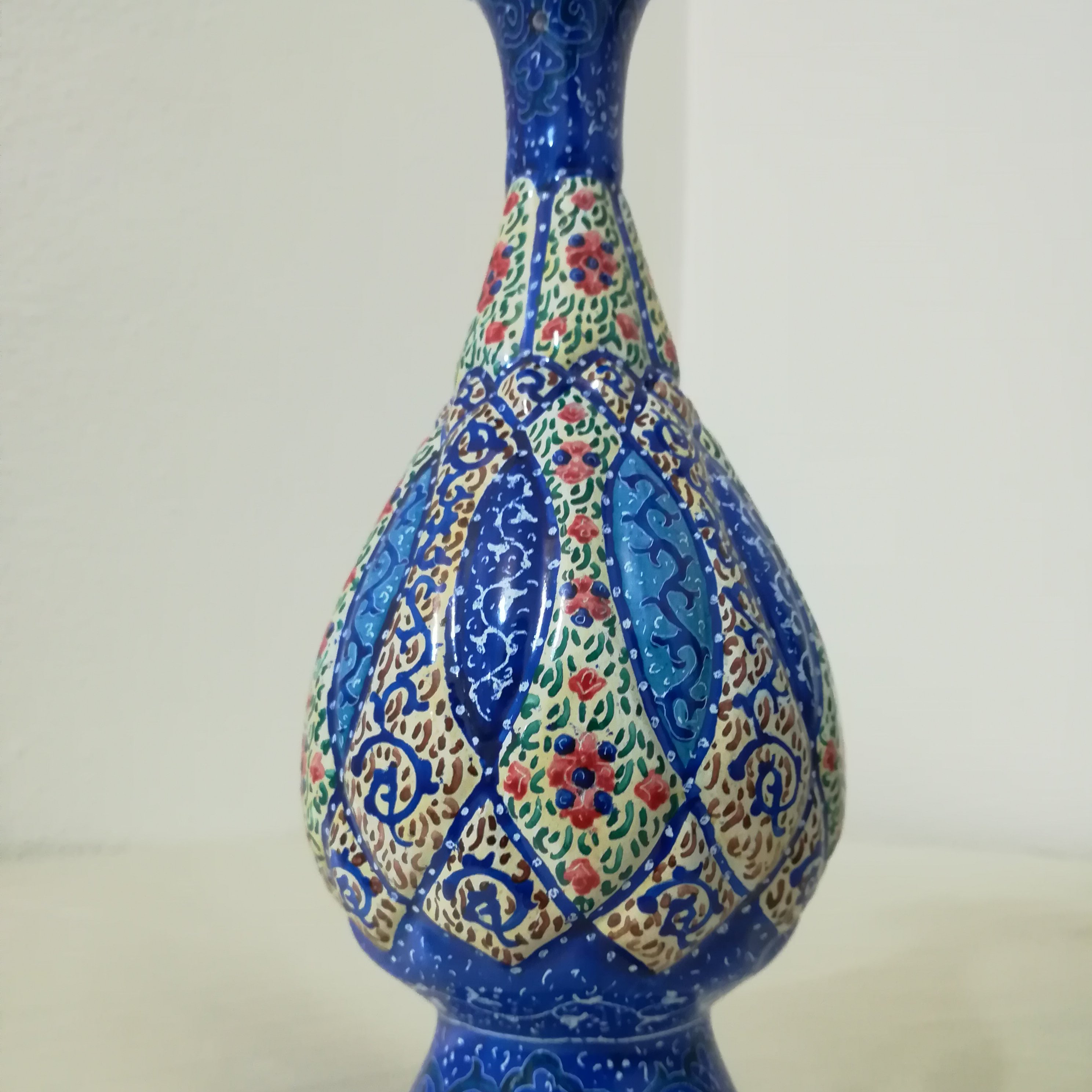 گلدان20سانتی میناکاری