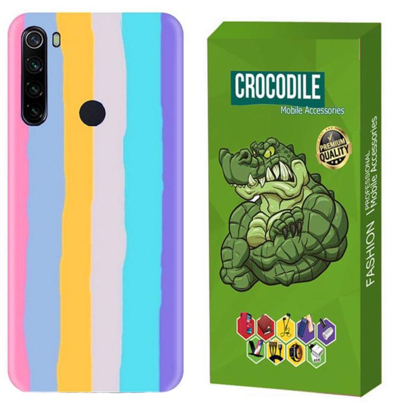 کاور کروکودیل طرح رنگین کمان برای گوشی موبایل  شیامی Note 8