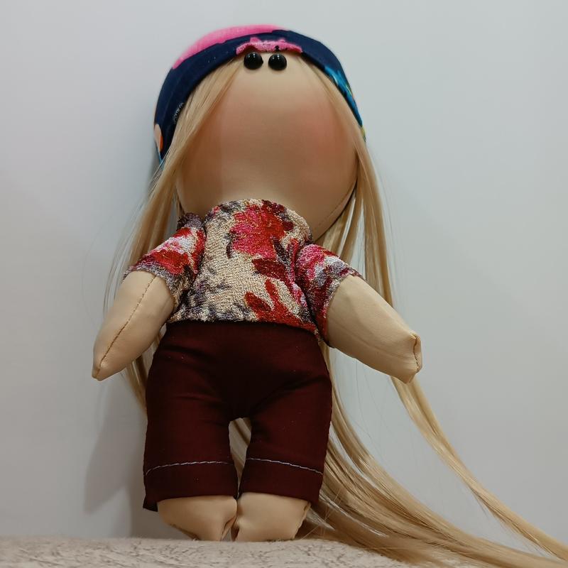 عروسک روسی جذاب دستساز 20سانتی جنس بدن پارچه درجه یک و الیاف طبیعی بدون حساسیت
