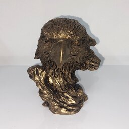 مجسمه سردیس عقاب طلایی - ارتفاع: 13 سانتیمتر (رنگ ثابت)