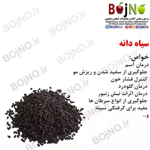 سیاه دانه 100 گرمی