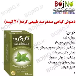 دمنوش گیاهی صددرصدطبیعی گزنه(20عددی)