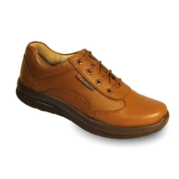 کفش چرم طبی مردانه مدل اسکیچرز فرزین بندار