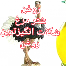 روغن شتر مرغ خالص (60cc)