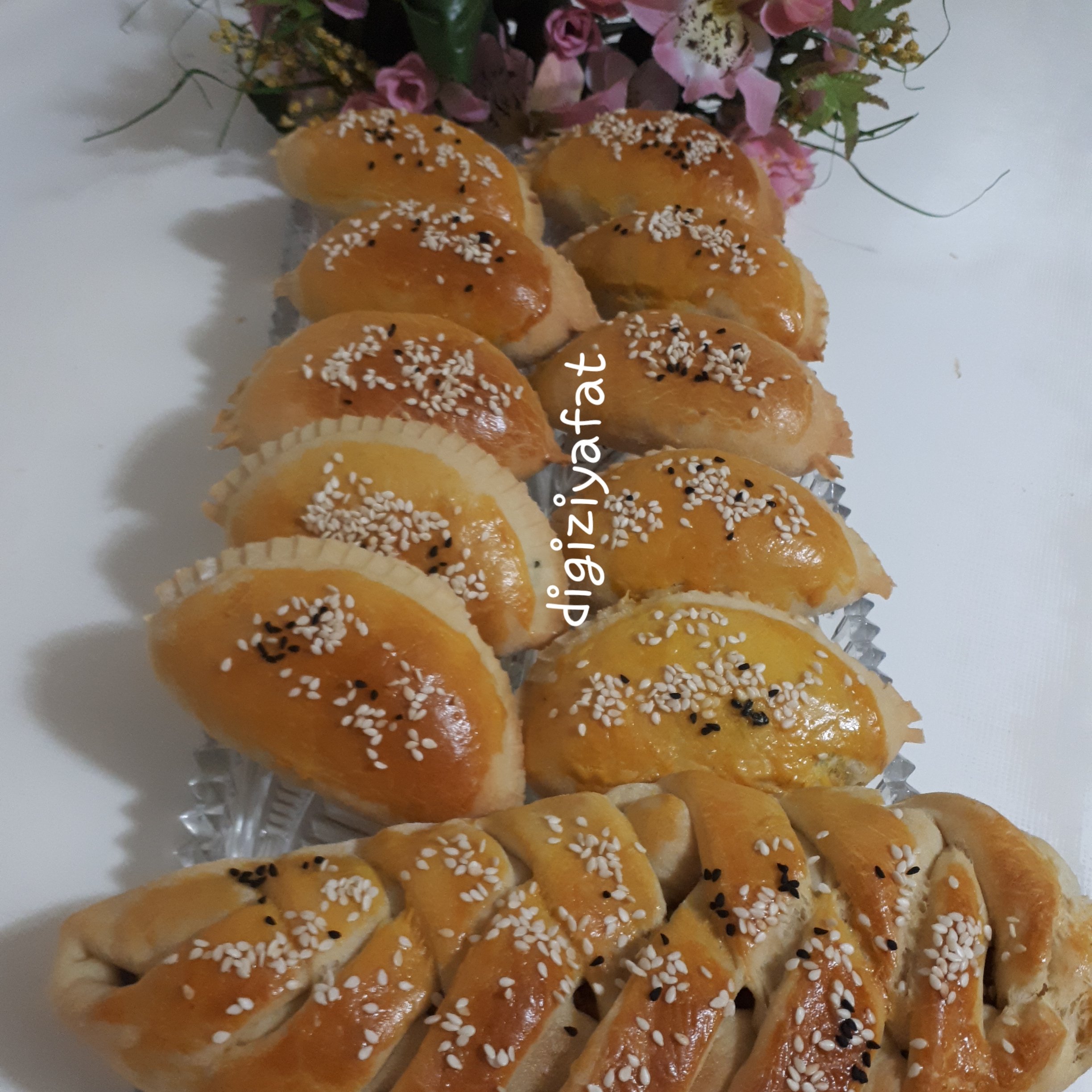 پیراشکی گوشت و قارچ (ده عددی)