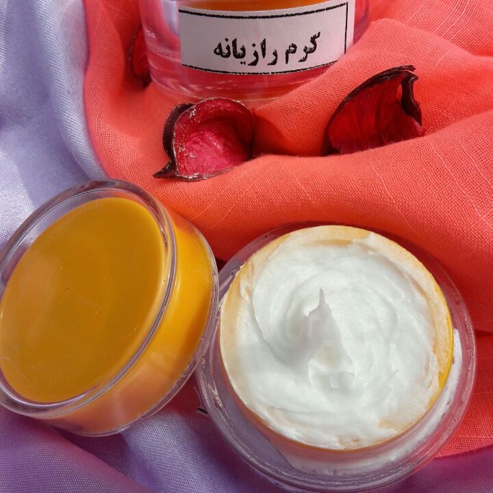 کرم رازیانه ظرف جدید