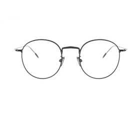 فریم عینک طبی گرد فلزی(رنگ مشکی)