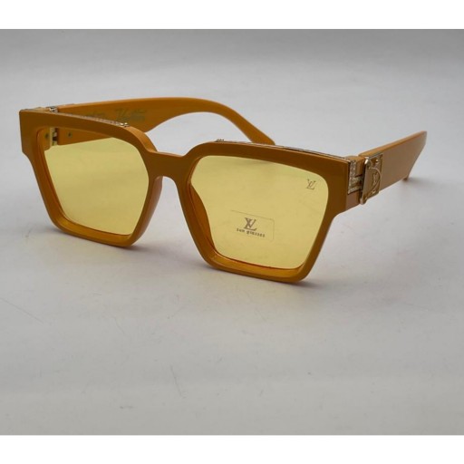 عینک آفتابی و شب مردانه و زنانه لوییز ویتون یووی 400 (رنگ قهوه ای )