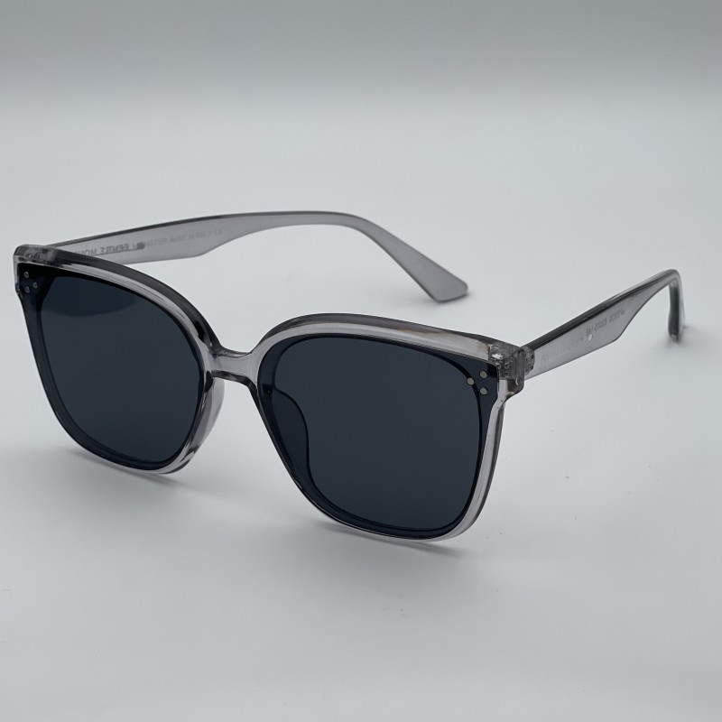 عینک آفتابی زنانه و مردانه مربعی مارک جنتل مانستر دارای یووی 400رنگ مشکی