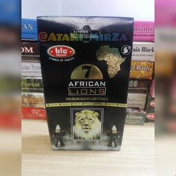 عود آبشاری بیک رایحه هفت شیر آفریقایی بسته 10 عددی   7 African Lions