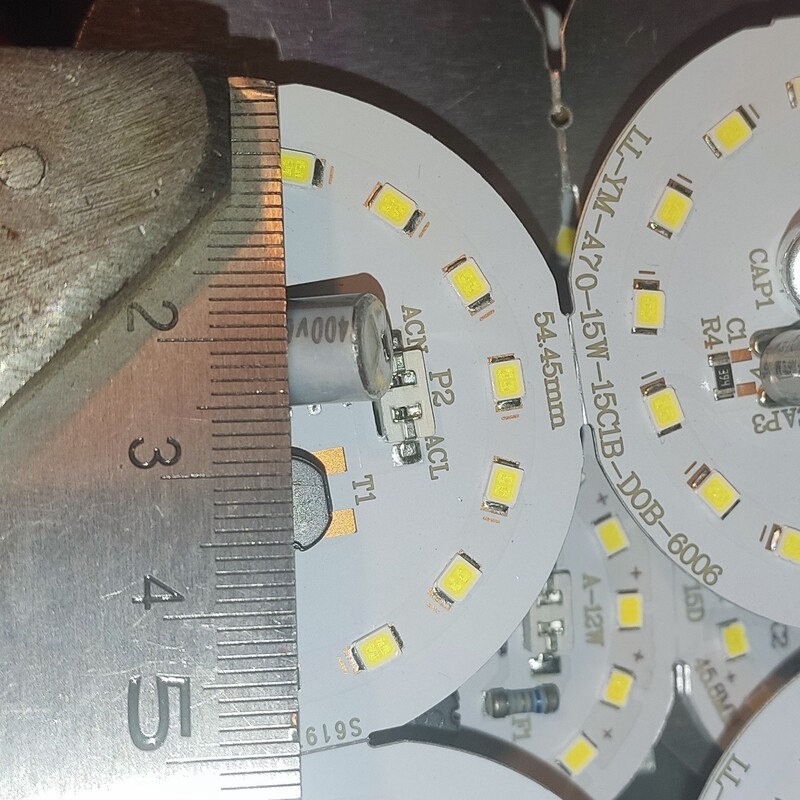 چیپ  ال ای دی 15 وات  DOB  مهتابی خازن دار  مخصوص تعمیر لامپ کم مصرف
