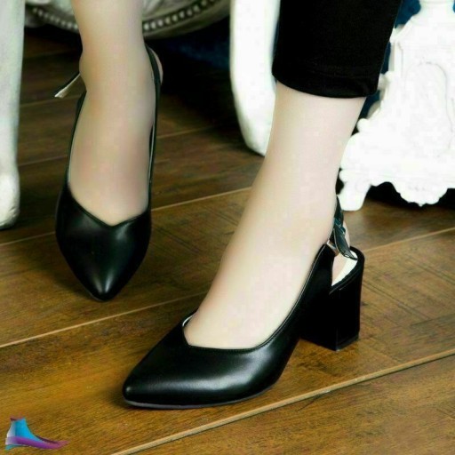 کفش مجلسی زنانه چرم صنعتی راحتی