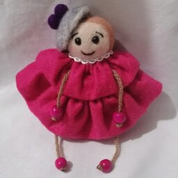 عروسک نمدی یلدا 