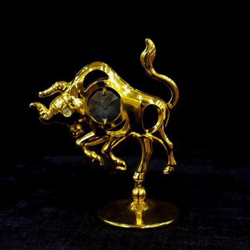 مجسمه ماه تولد گاو نماد ماه اردیبهشت رنگ طلایی 