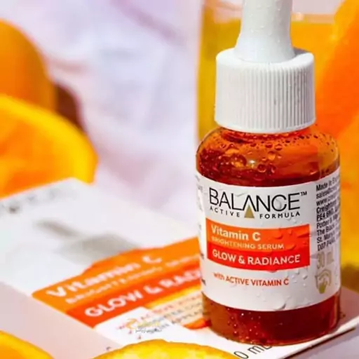 سرم روشن کننده بالانس balance مدل ویتامین سی vitamin c حجم 30 میل