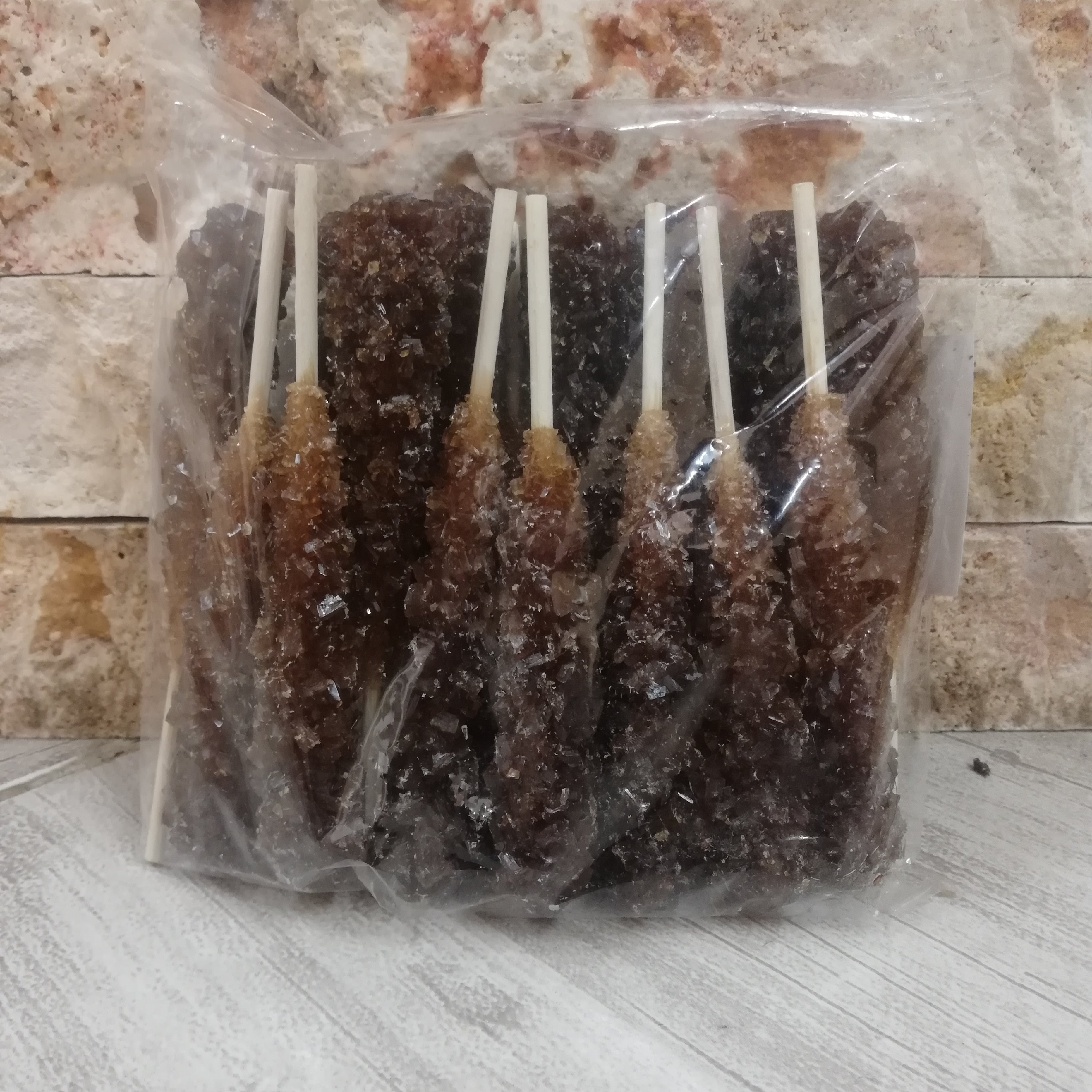 نبات قهوه ای نی دار آل عبا(پانصدگرم)