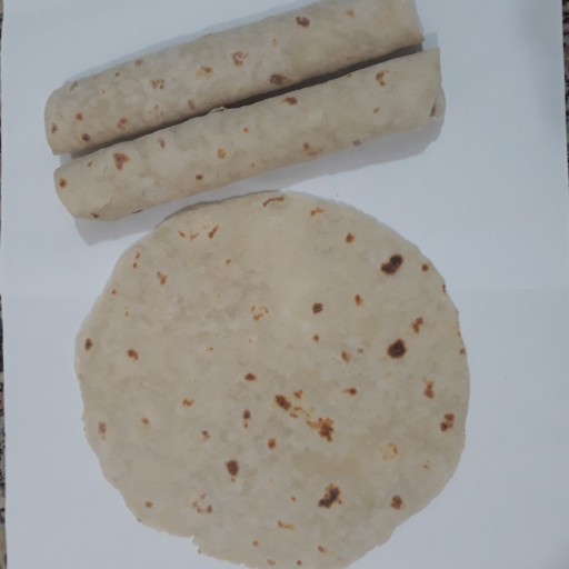 نان گندمی ( لاسو نان ، نان محلی گیلان )(بسته 15 عددی)