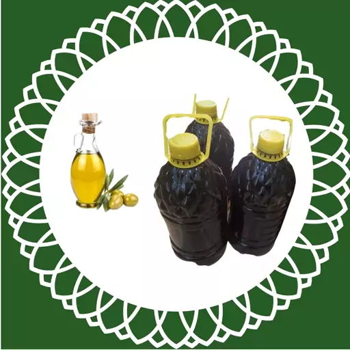 روغن زیتون 4 لیتری فرابکر بابو خالص و طبیعی هایپرکالای خانه سبز