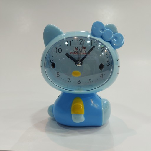 ساعت رومیزی عروسکی مدل گربه کد 616