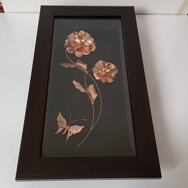 تابلو گل مسی دوگل کلاف پی وی سی